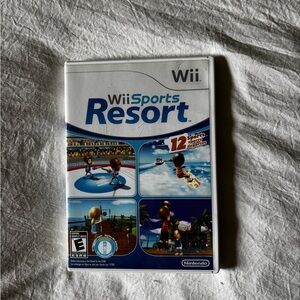 Nintendo Wii Sports Resort Game - Blue and White